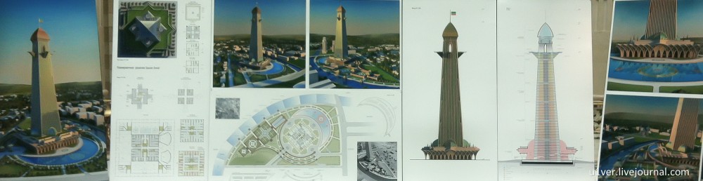 Проект башни Ахмат в городе Грозный
Проект в стиле исторической башни 
Ключевые слова: башня,Грозный,исторический