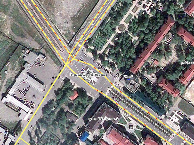 Площадь дружбы народов. Город Грозный
Город Грозный. Вид сверху на площадь Дружбы Народов
Ключевые слова: грозный,дружба,народа