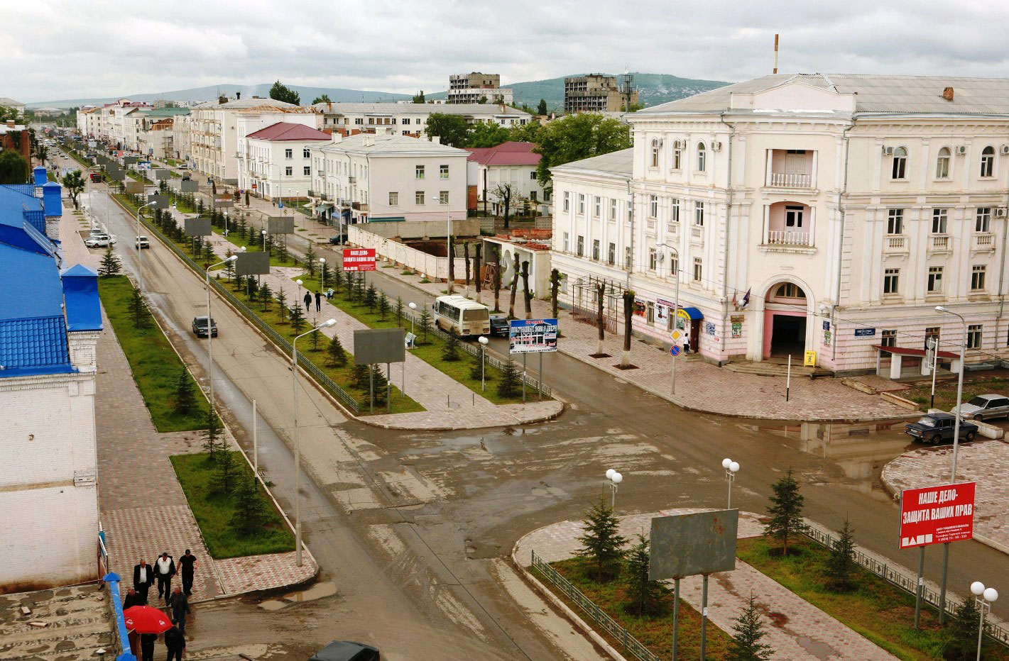 Проспект. Серия улицы города Грозного
Ключевые слова: улица,грозный